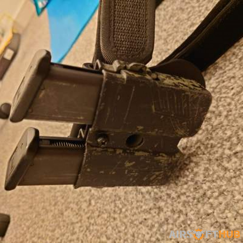 579 holster + pouch + belt - Used airsoft equipment