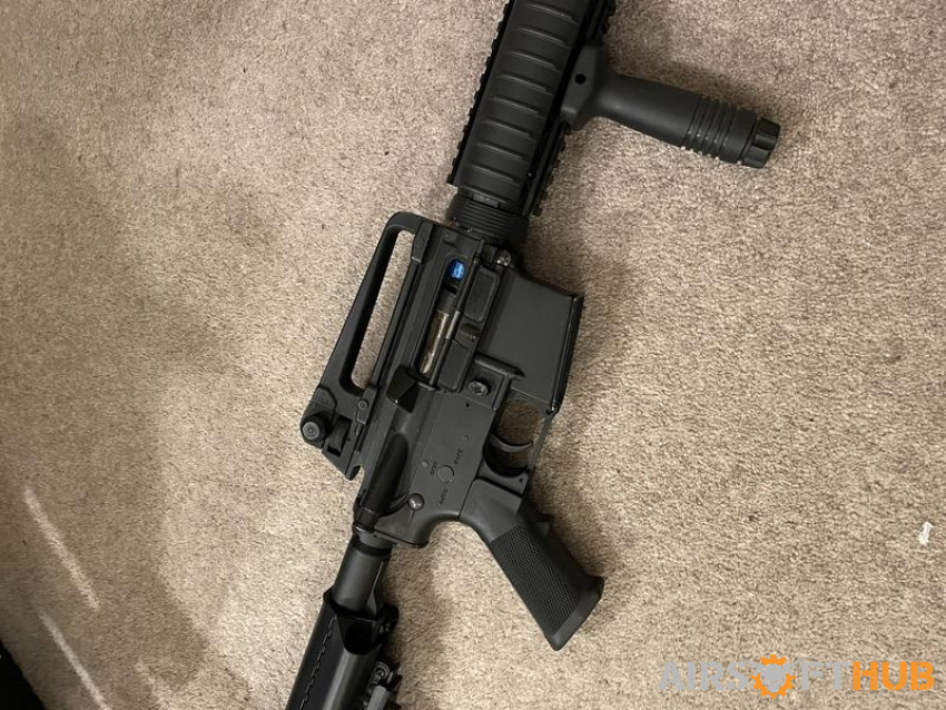 metal m4 AEG with upgrades - Used airsoft equipment