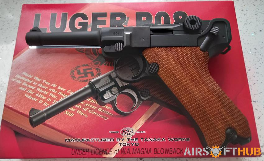 LUGAR P08 PISTOL. - Used airsoft equipment