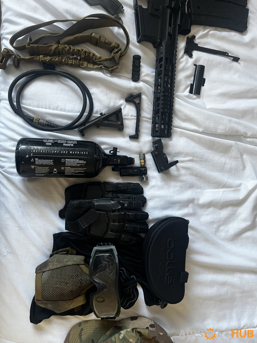 Max Upgraded HPA Bundle - Used airsoft equipment