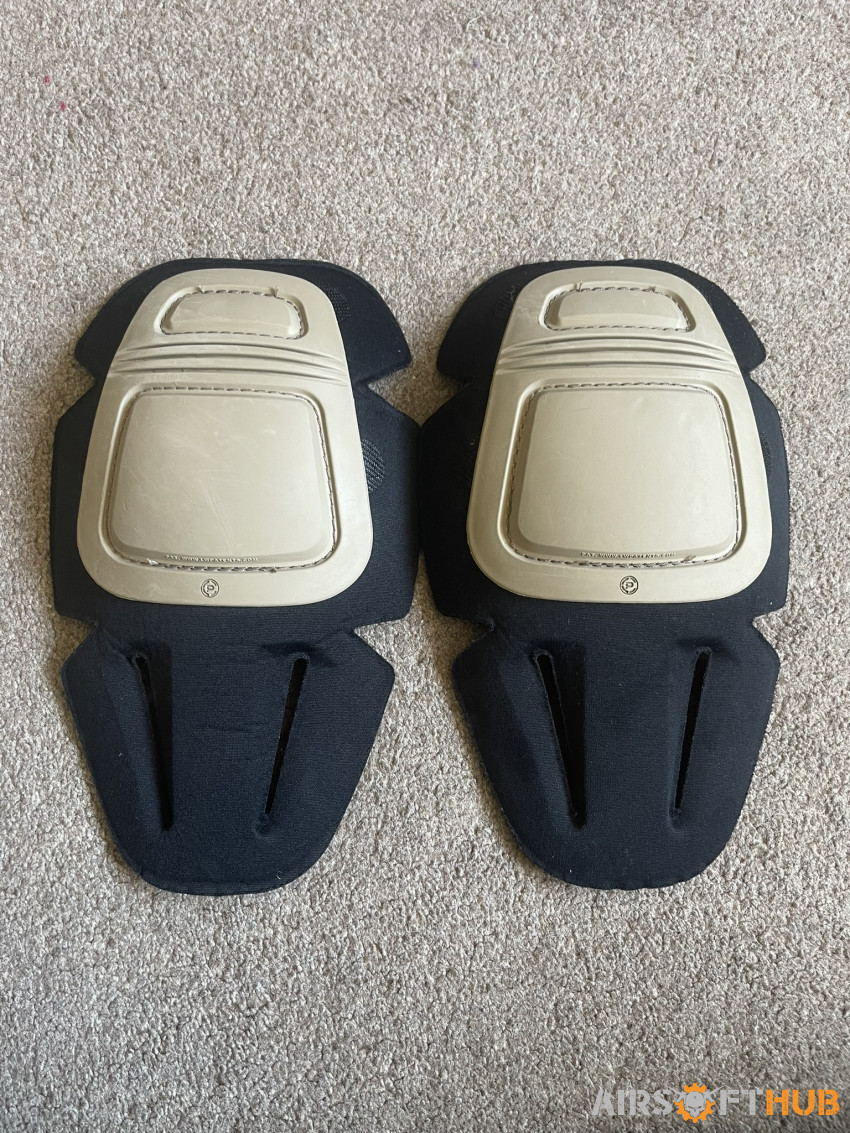 Genuine Crye Airflex Knee Pads - Used airsoft equipment