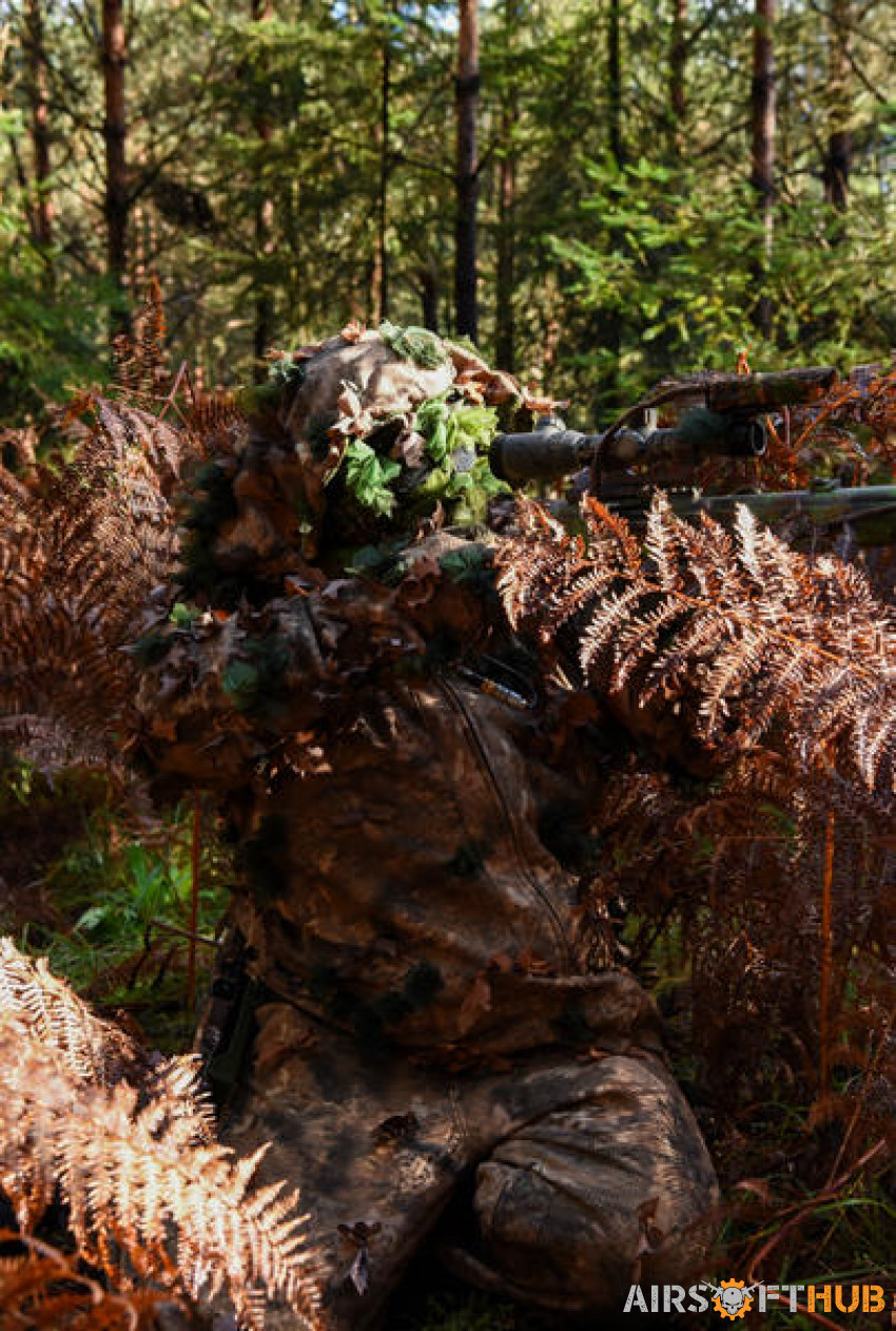 Mim & tech srcs ghillie - Used airsoft equipment