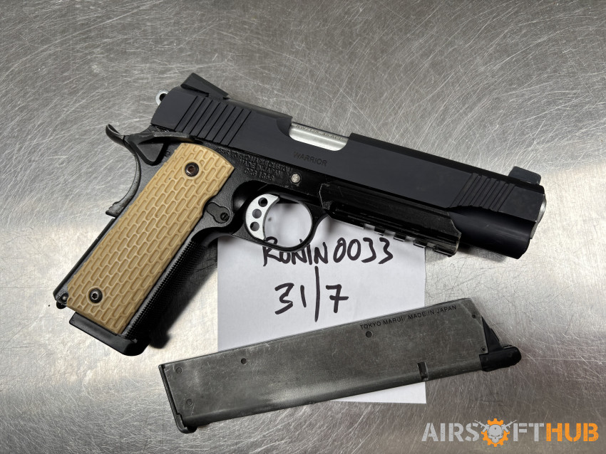 TM based Kimber Warrior 1911 - Used airsoft equipment