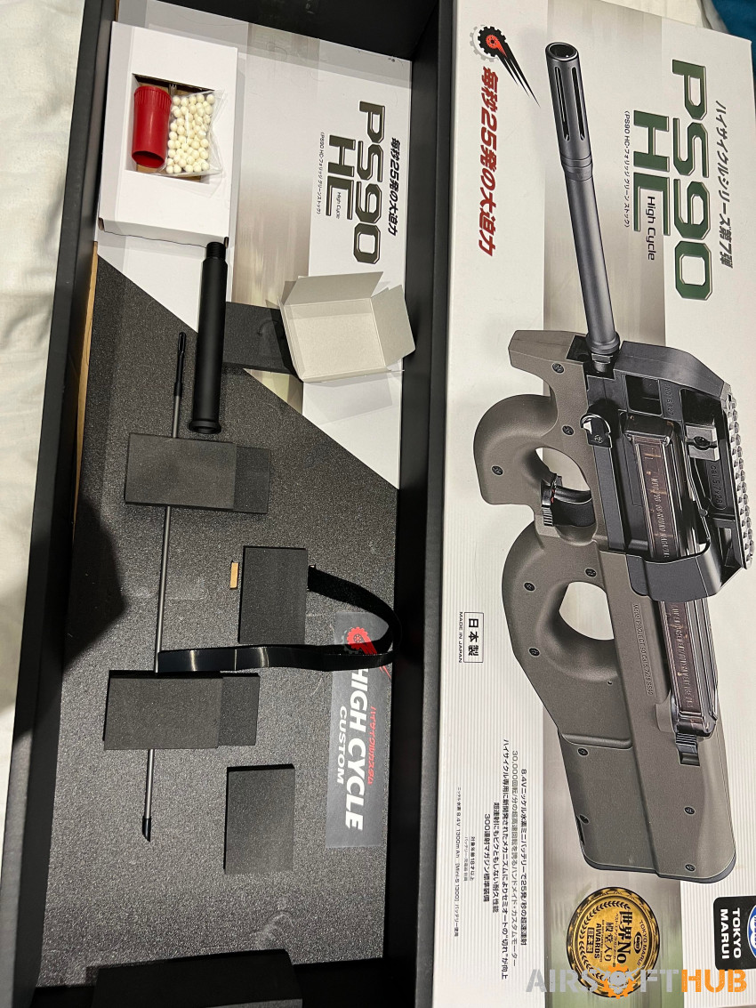Tokyo Marui High Cycle P90 - Used airsoft equipment
