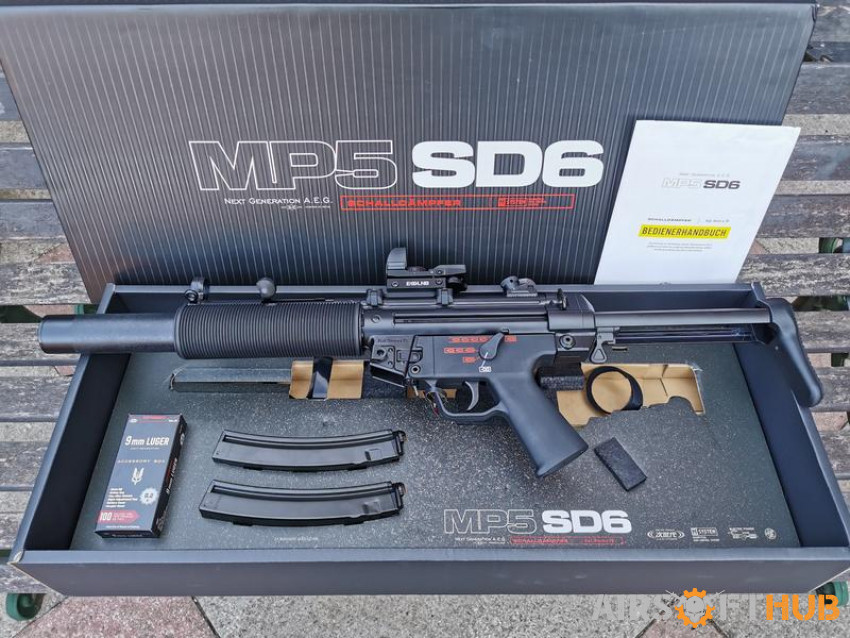 Tokyo Marui NGRS MP5SD6 - Used airsoft equipment