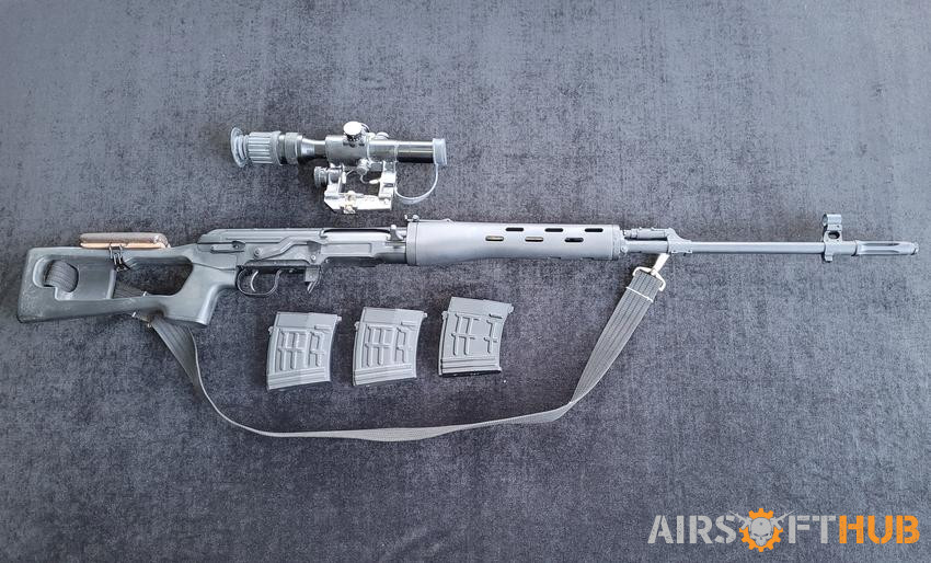 Dragunov Sniper Rifle - Used airsoft equipment