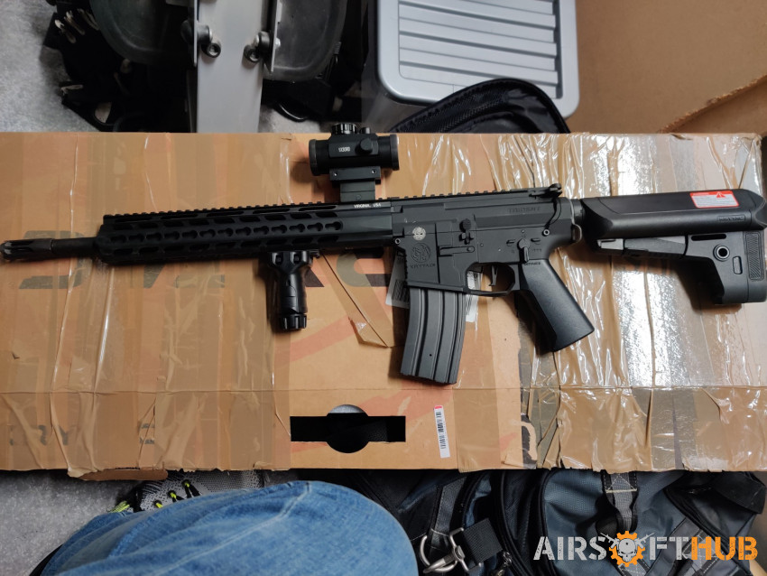 Krytac tri Mk2 SPR with extras - Used airsoft equipment