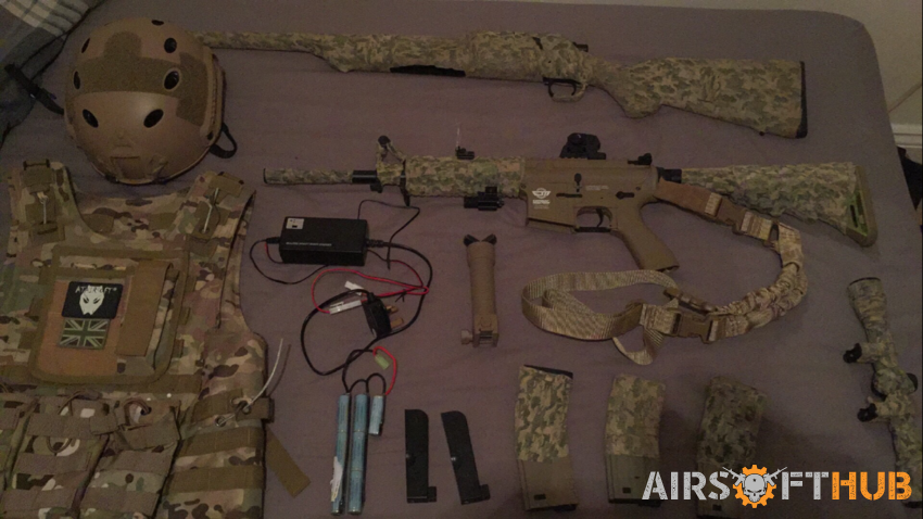 M4 starter bundle - Used airsoft equipment