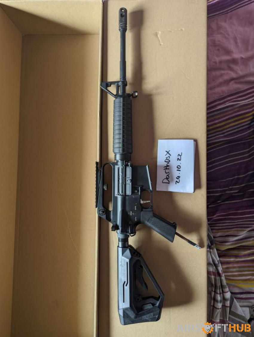 HPA'd E&C XM177 Inferno Prem - Used airsoft equipment
