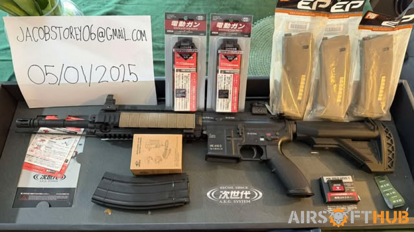 Tokyo Marui 416 OPEN TO OFFEER - Used airsoft equipment
