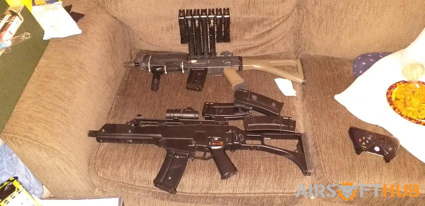 G36c and sig with mags - Used airsoft equipment