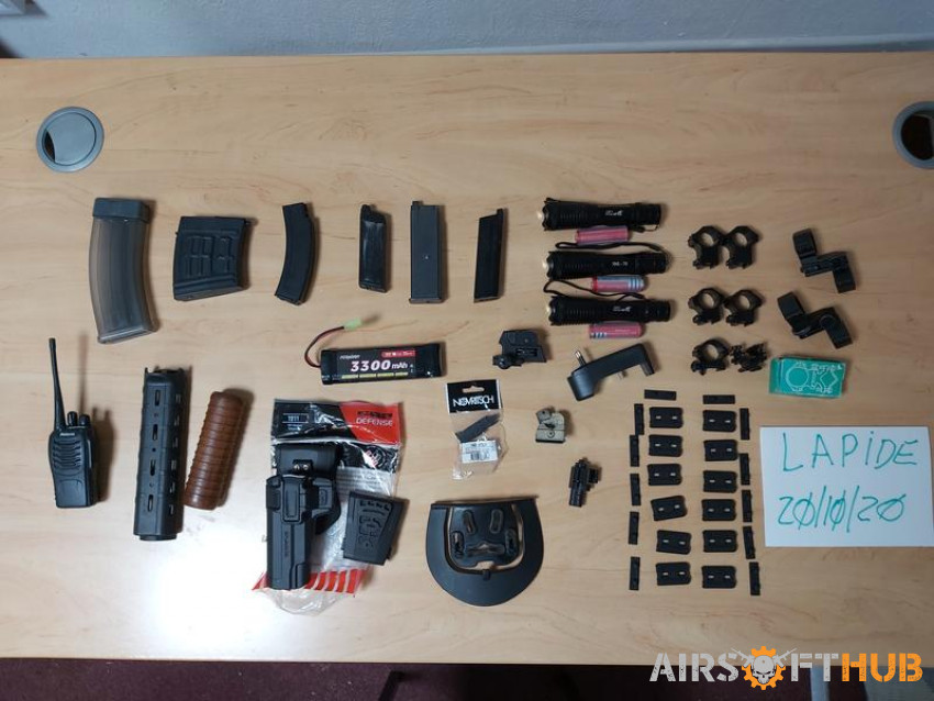 Job Lot Used & New - Used airsoft equipment