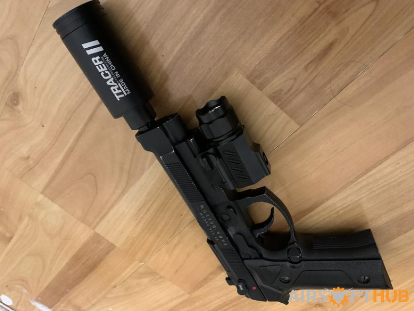 Secutor bellum X9 M92 pistol - Used airsoft equipment