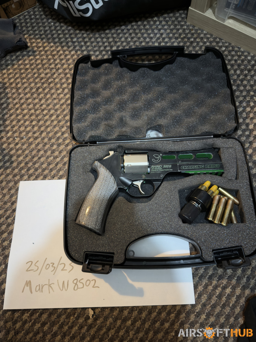 Chiappa Rhino 50DS CO2 revolve - Used airsoft equipment
