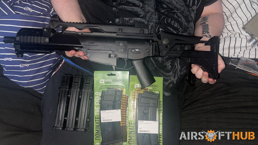 G36 for sale comes with 5 mags - Used airsoft equipment