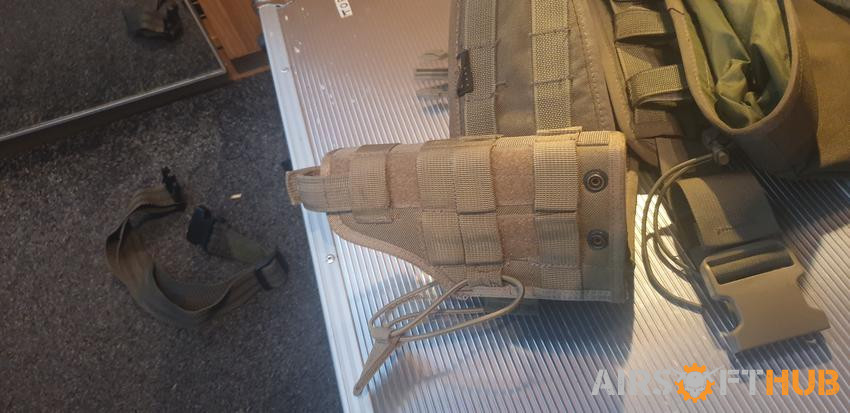 General pouches and Flyye Belt - Used airsoft equipment