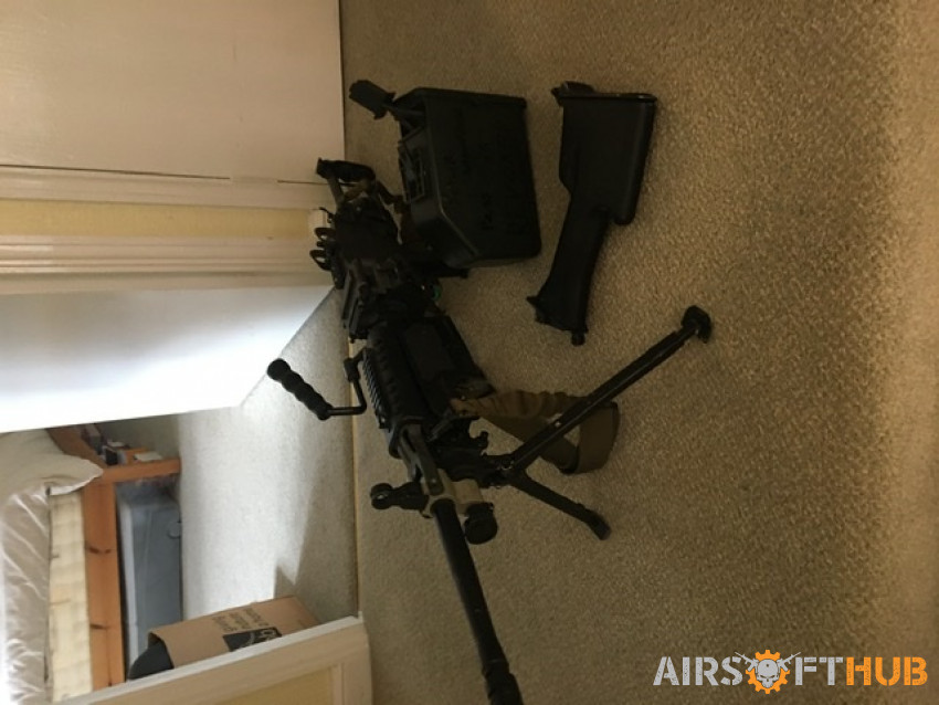 A&K M249 SAW - Used airsoft equipment