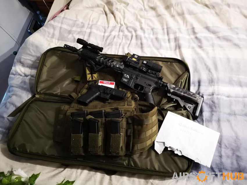 Game ready bundle - Used airsoft equipment