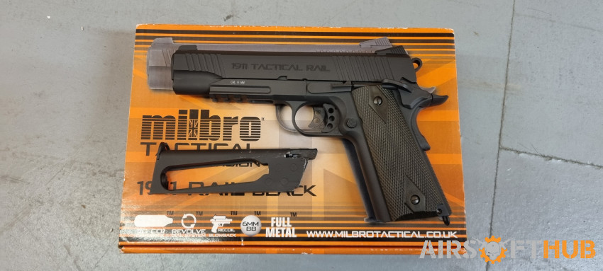 Milbro/KWC 1911 Tactical - Used airsoft equipment