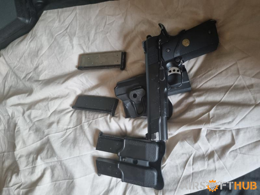 WE TECH 1911 - Used airsoft equipment
