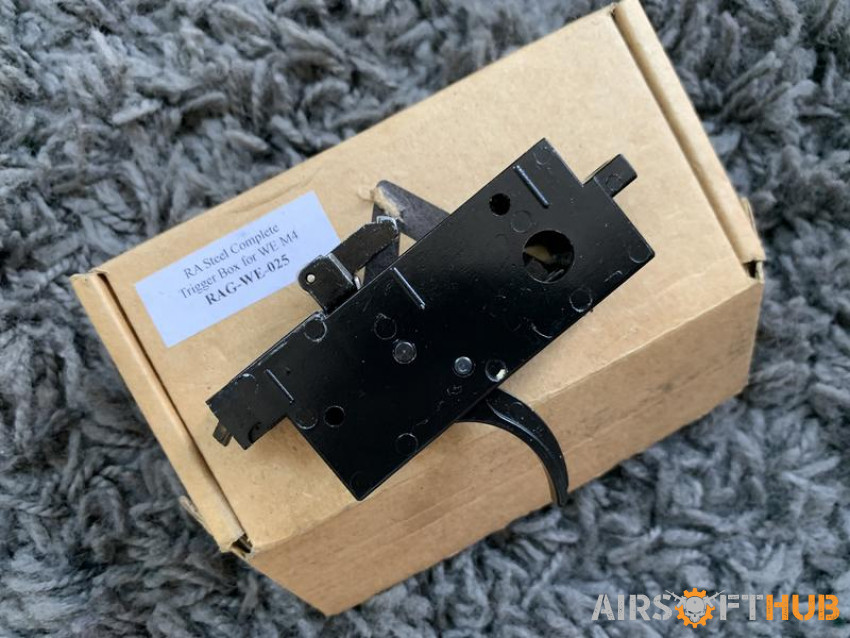 WE M4 series trigger box - Used airsoft equipment