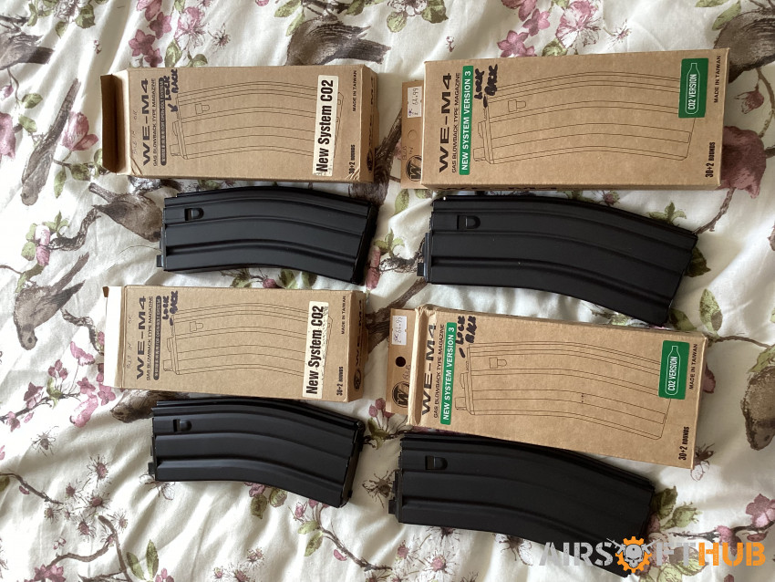 Co2 GBB Magazines Open Bolt M4 - Used airsoft equipment