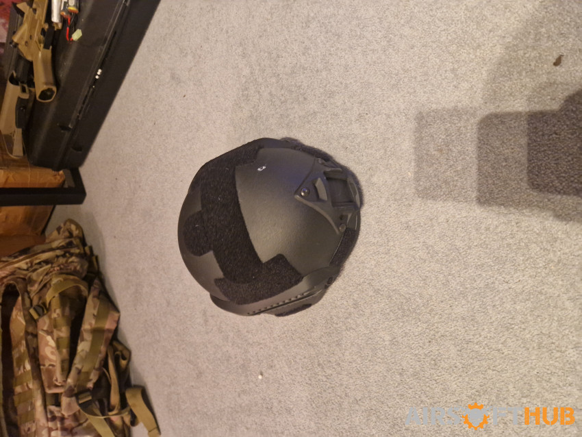 Black Mitch helmet - Used airsoft equipment