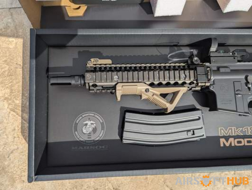 Tokyo Marui MK18 NGRS + Extras - Used airsoft equipment