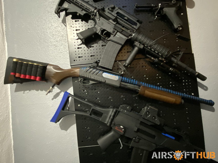 Tm 870 shotgun HPA - Used airsoft equipment