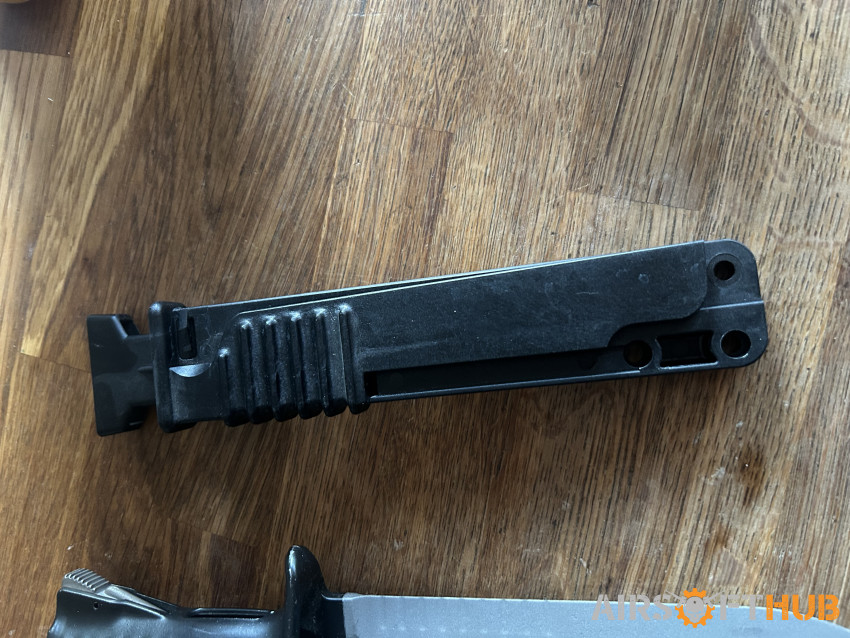 Sa80 bayonet, collectors - Used airsoft equipment