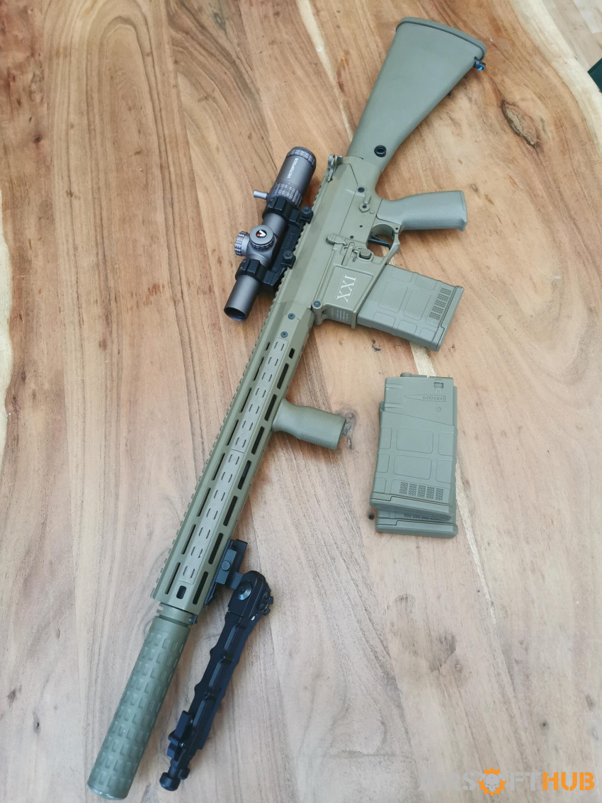 Rapax M4 Ares M110 SR25 DMR - Used airsoft equipment