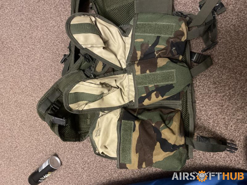 Chest webbing - Used airsoft equipment