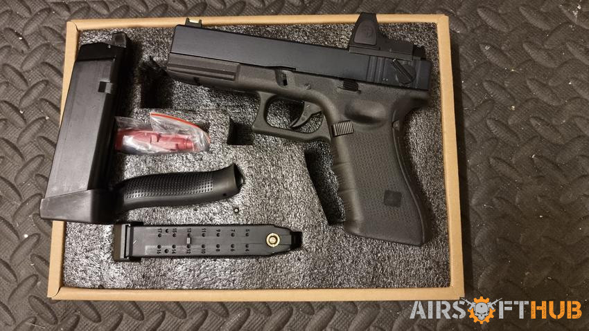RAVEN EU18 GBB Pistol w/BDS - Used airsoft equipment