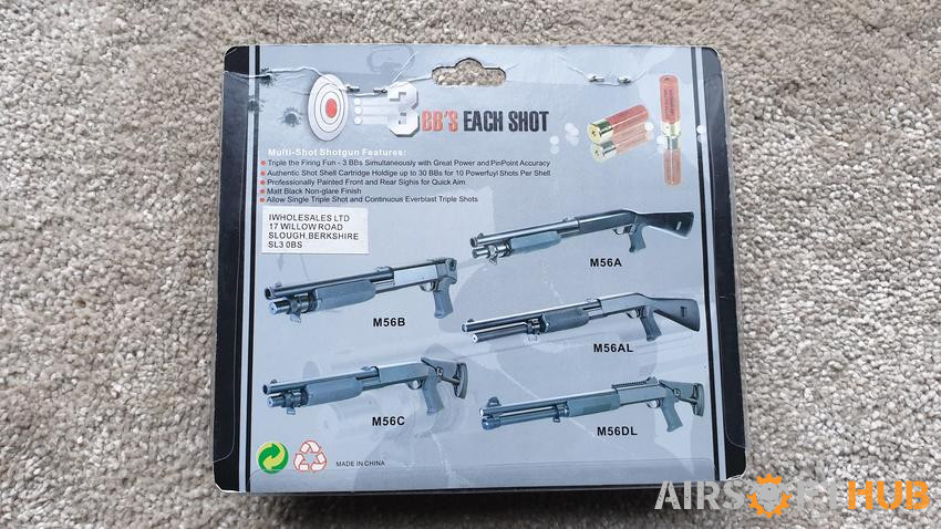 GE M56 SHOTGUN SHELL CARTRIDE - Used airsoft equipment