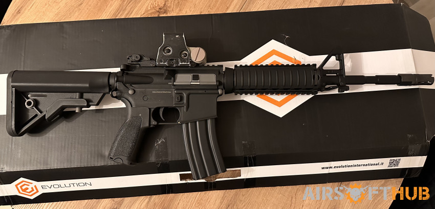M4 electric rifle. - Used airsoft equipment