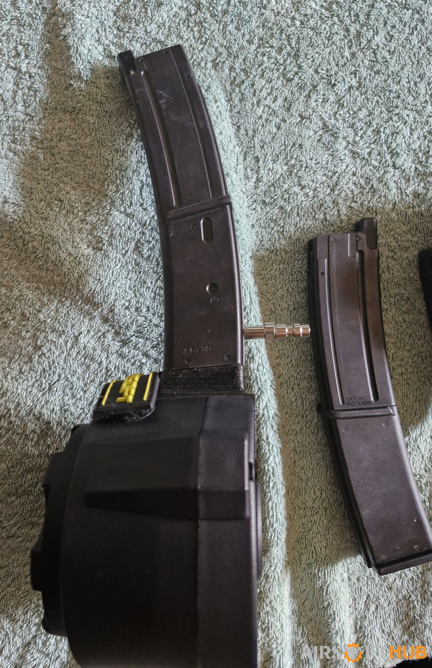Tm mp7 1 gas mag hpa drum mag - Used airsoft equipment