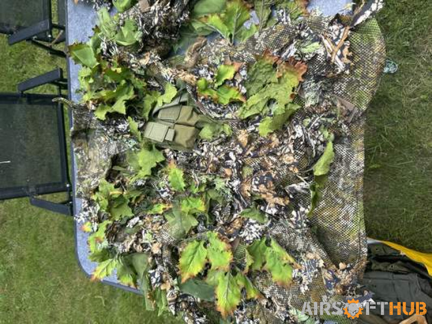 Semi Crafted Novritsch Ghillie - Used airsoft equipment