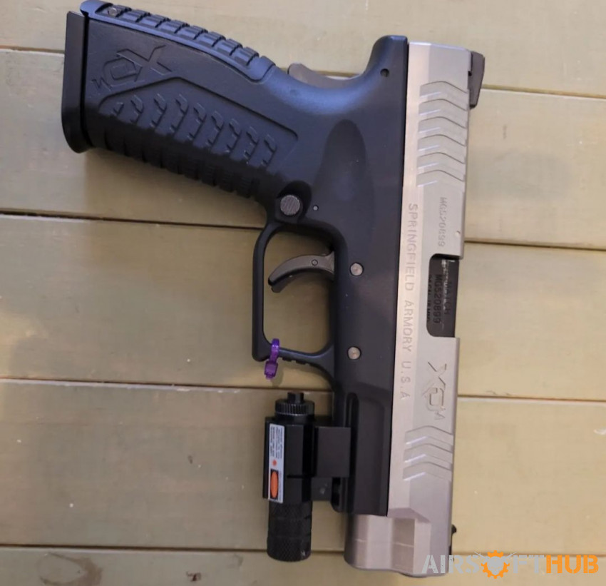 Springfield XDM gbb pistol. - Used airsoft equipment