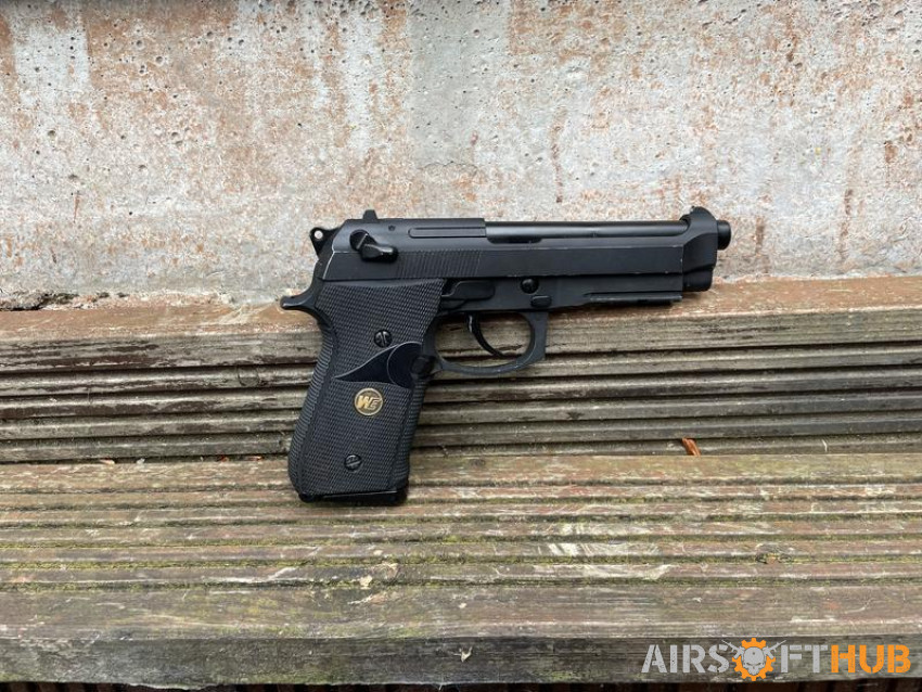 WE M92A1 gbb - Used airsoft equipment