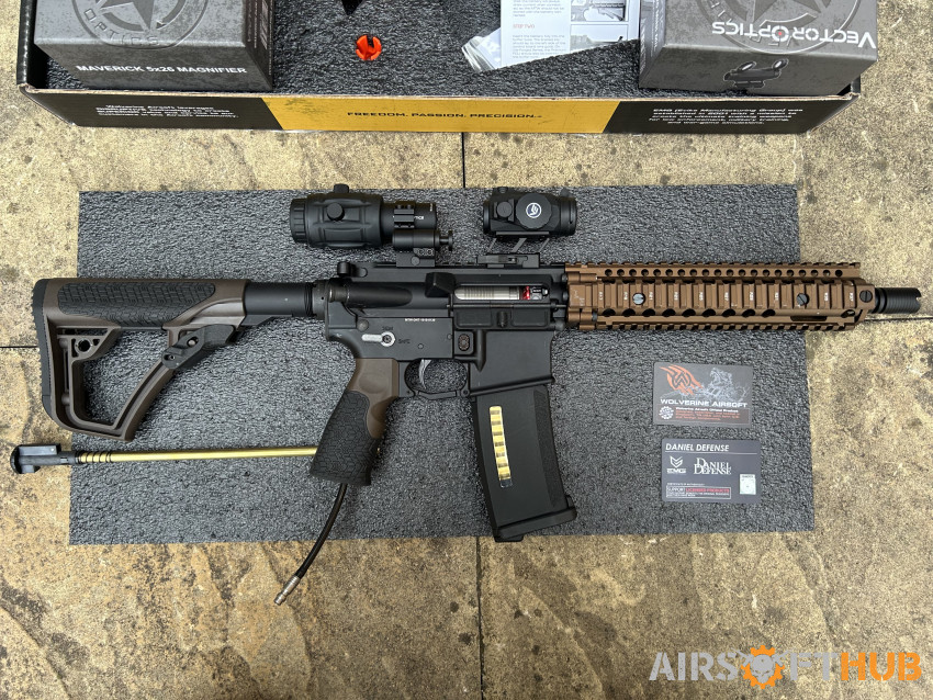 MTW MK18 Daniel Defence - Used airsoft equipment