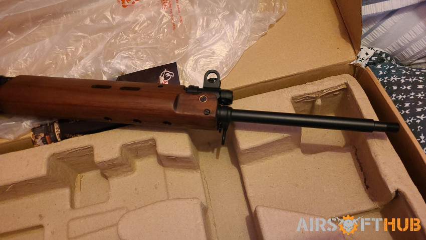 area L1A1 in wood as new - Used airsoft equipment