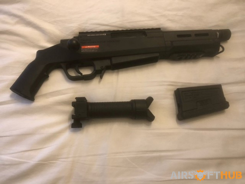AS-03 w/ accessories - Used airsoft equipment