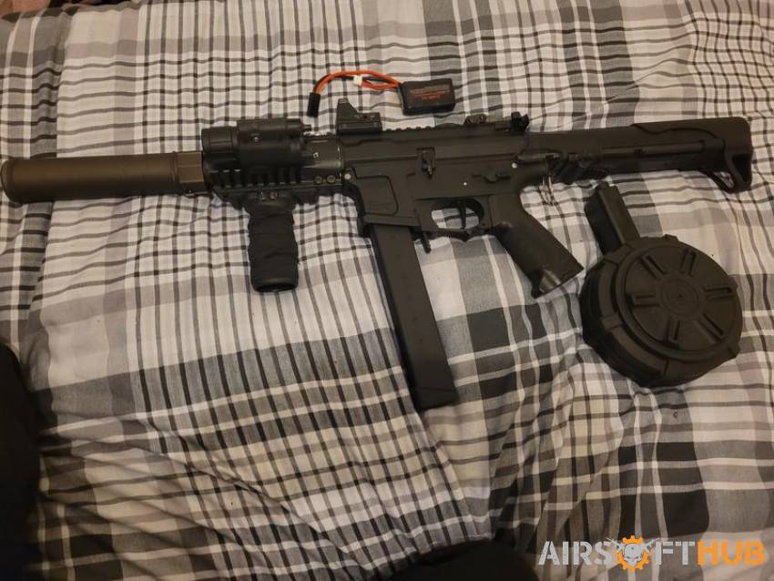 G&G Arp9 with attacthments - Used airsoft equipment