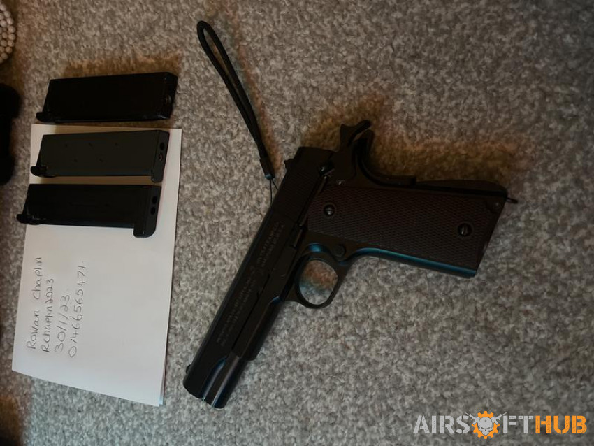 Double bell 720 M1911 GBB - Used airsoft equipment