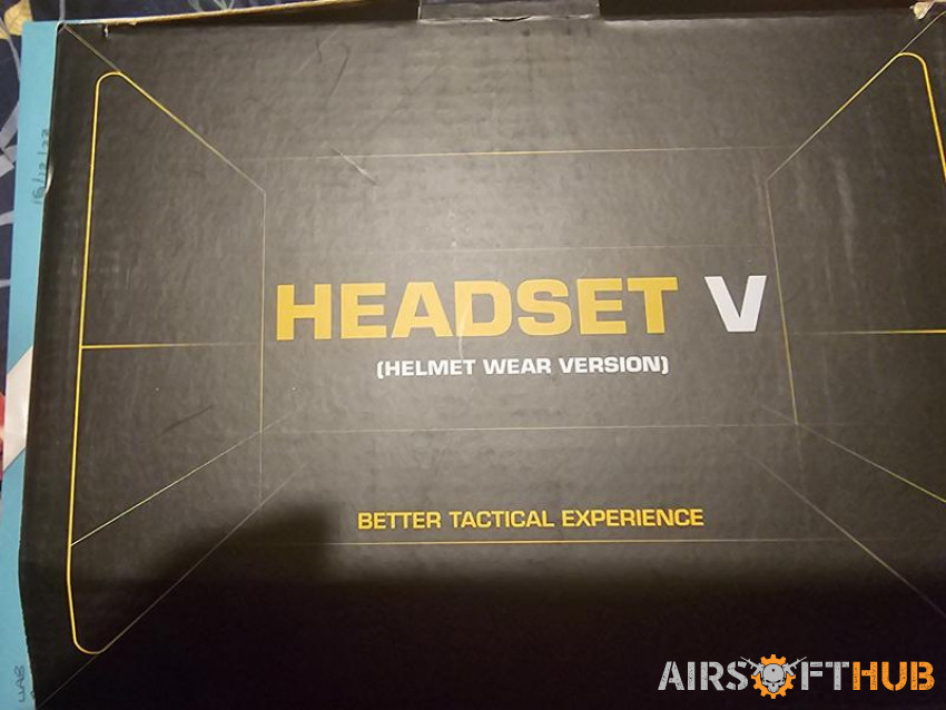 Communication headset - Used airsoft equipment