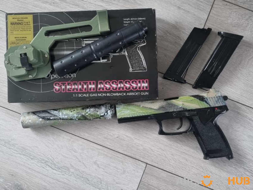 STTI MK23 Custom Paint - Used airsoft equipment