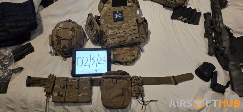 Airsoft weapons and Kit - Used airsoft equipment