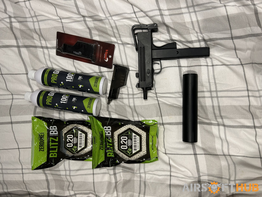 GBB Mac 10 - Used airsoft equipment
