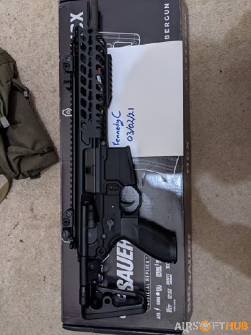 Sig MCX Legacy - Used airsoft equipment