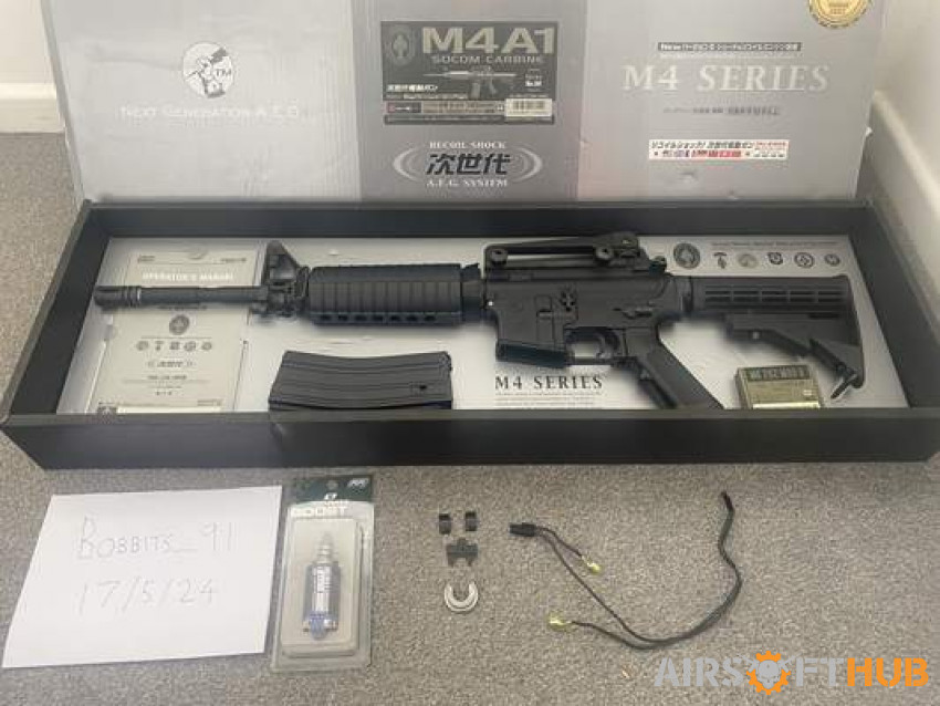 Tokyo Marui NGRS M4A1 upgraded - Used airsoft equipment